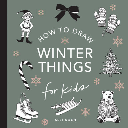Penguin - How to Draw Winter Things for Kids